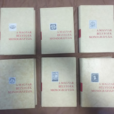 Monografia timbrelor din Ungaria Vol. I. - VI. Total 4147 pagini
