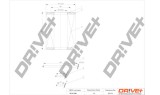 Dr!ve+ DP1110.11.0064 Filtru ulei