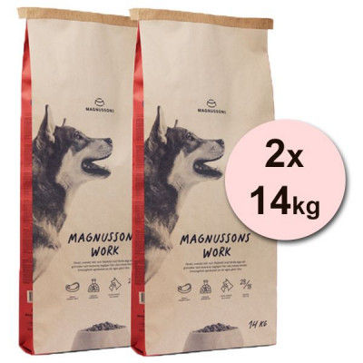 Magnusson Meat &amp;amp;amp; Biscuit WORK 2x14kg foto