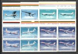 Romania.1976 Posta aeriana-50 ani liniile aeriene bloc 4 TR.162