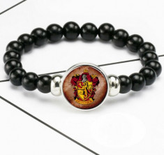 Bratara HARRY POTTER Cu Margele - Model Gryffindor 2 foto