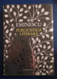 Publicistica literară - Mihai Eminescu