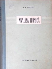 ANALIZA TEHNICA-A.P. GROSEV-260610 foto