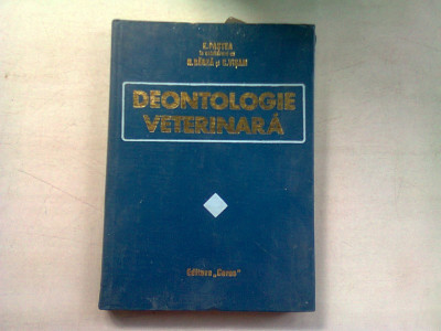 DEONTOLOGIE VETERINARA - E. PASTEA foto