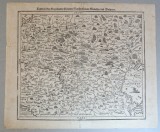 Sebastian M&uuml;nster "Landtafel des Ungerlands/Polands/Reussen/Littaw/Walachey und Bulgarey" harta veche 1588