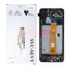 LCD+Touchscreen cu Rama Samsung Galaxy A04s / A047 BLACK Original Service Pack