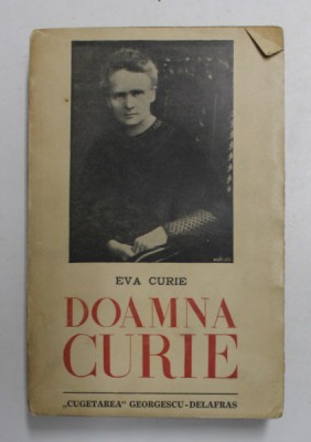 DOAMNA CURIE de EVA CURIE , 1940 foto