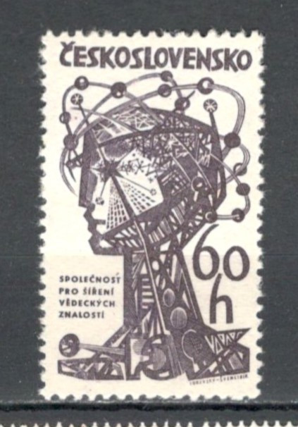 Cehoslovacia.1963 Asociatia ptr.. cunoastere politica si stiinta XC.354