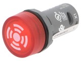 Semnalizator luminos-acustic 22mm 230VAC
