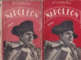 Stendhal - Napoleon, 2 volume, romana, editie 1939, stare buna, coperti brosate