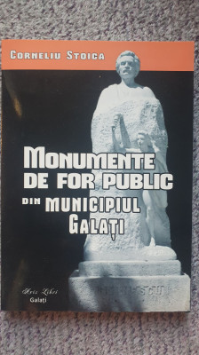 Monumente de for public din Municipiul Galati, Corneliu Stoica, 2015 foto