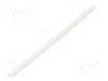 Tub termocontractant, 3.2mm, 1m, alba, TASKER - GTM 3216 W