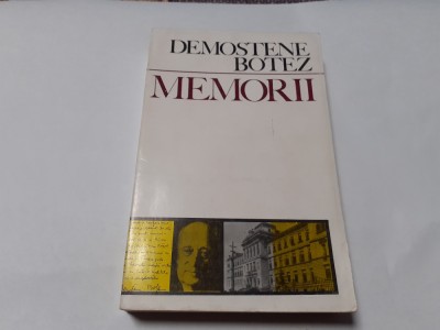 DEMOSTENE BOTEZ MEMORII RF5/2 foto