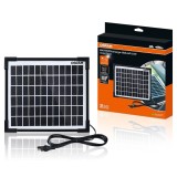 Panou Solar Auto OSRAM 5W, 12V, Intretinere Baterie, Cleme si DC, Protectie IP65, Rulote, Motociclete, Camioane Mici