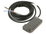 Senzor amplificator fibră optică PNP cu cablu de 2m