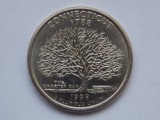 QUARTER DOLLAR 1999 USA-COMEMORATIV-CONNECTICUT