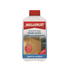 Solutie Curatare Parchet Mellerud, 1 L, Solutie pentru Curatarea Parchetului, Solutii Curatat Parchet, Solutie Ingrijire Parchet, Solutie Pardoseala L