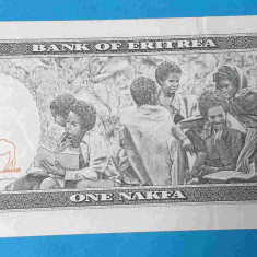 Bancnota Africa Eritrea - 1 Nafka - UNC - Superba