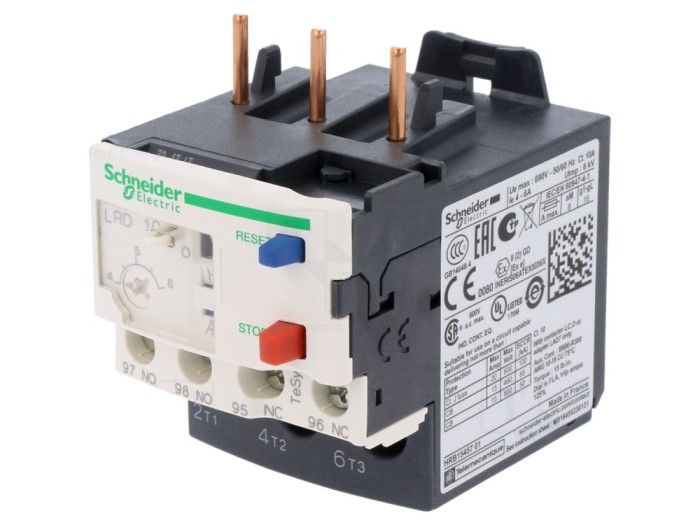 Releu termic TeSys D 4-6A