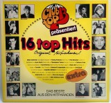 Various &lrm;&ndash; 16 Top Hits -Extra NM / NM vinil, LP, disc muzica italo disco, synth pop _ Club Top 13, Germania, 1984