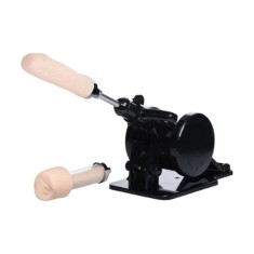 Mașină de sex LOVE BOTZ Robo Fuk Adjustable Sex Machine, control prin telecomandă, dotată cu dildo și masturbator, reglabilă