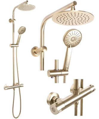 Set dus REA Bliss brush gold foto