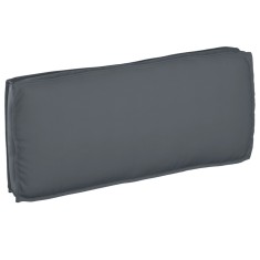 vidaXL Pernă pentru șezut / spătar din paleți Antracit 120 x 50 x 12 cm 42001548