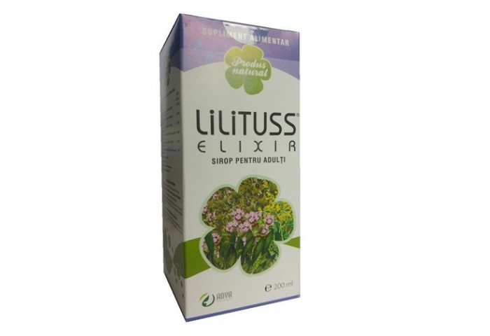 LILITUSS ELIXIR SIROP PENTRU ADULTI 200ML