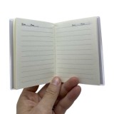 Agenda mini aurie pentru notitele celor mici