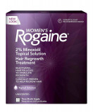 Solutie Minoxidil Rogaine 2%, Tratament impotriva caderii parului pentru femei, 3 luni aplicare