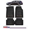 Covorase Auto TeamCar&reg; Tip Tavita Compatibile Opel Insignia Sports Tourer (2008-2017) Negru Material Rezistent, Cauciuc, Oem