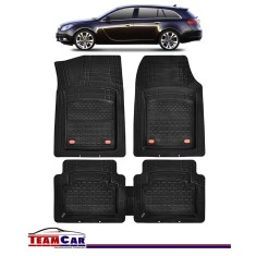 Covorase Auto Tip Tavita Compatibile Opel Insignia Sports Tourer (2008-2017) Negru Material Rezistent (Copy)