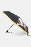 Moschino umbrelă culoarea negru, 9220