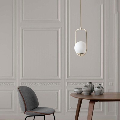 Lustra Ahu Chandelier, Alb foto