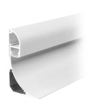 Profil Aluminiu Banda LED 2m 60x36mm V-Tac SKU-23180 Gri, Montaj Corpuri Iluminat, Interior, Protectie IP20