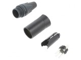 Mufă XLR Tată 3 Pin Drept pentru Cablu, Neutrik