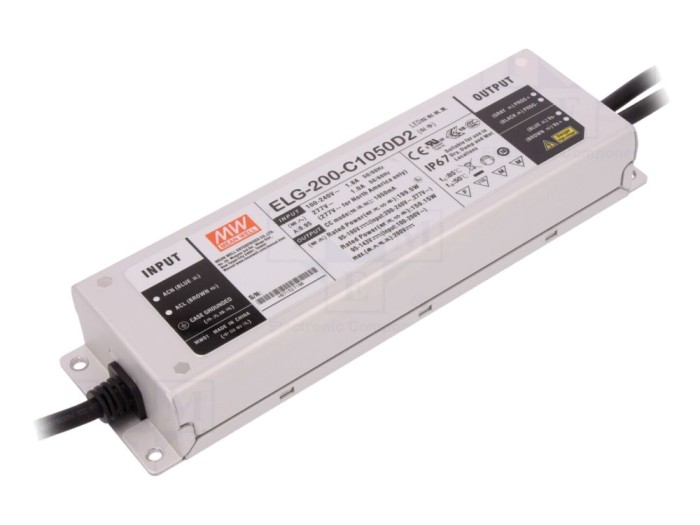 Alimentator LED 199,5W IP67