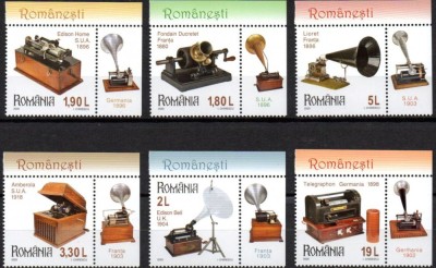 ROMANIA 2020, Colecții rom&amp;acirc;nești. Fonografe, MNH, 2275 foto