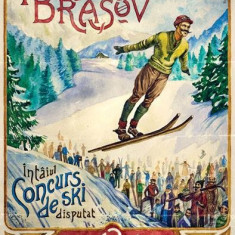 Poster - Intaiul Concurs de Ski | Atelier Trebo