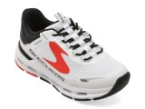 Cumpara ieftin Pantofi sport SKECHERS albi, GLIDE-STEP PLUS, din material textil