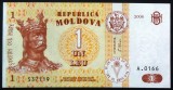 Cumpara ieftin Bancnota 1 LEU - REPUBLICA MOLDOVA, anul 2006 *cod 730 B --- UNC!