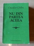 Nu din partea aceea Onisifor Ghibu