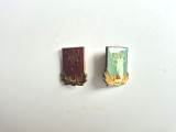 Lot 2 Insigne PIONIER &ndash; Olimpiada Școlară Locul I și II &ndash; RSR &ndash; Stare Bună