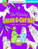 The Nativity Color &amp; Cut Out: Coloring Activity Books ] Christmas--5-7