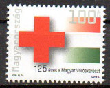 UNGARIA 2006, Aniversari - 125 de ani Crucea Rosie, serie neuzata, MNH