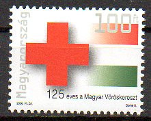 UNGARIA 2006, Aniversari - 125 de ani Crucea Rosie, serie neuzata, MNH foto