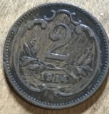 MNDSTR AUT21 Austro-Ungaria 2 hellar 1914
