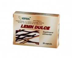 Lemn dulce 20 capsule - Hofigal foto