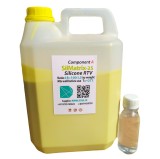 Silicon RTV-2 pentru matrite economic și elastic Silicon de condensatie flexibile SilMatrix 1 kg + 15 g Intaritor