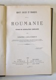DROIT ANCIENT ET MODERNE DE LA ROUMANIE, PAR DEMETRE ALEXANDRESCO , 1898